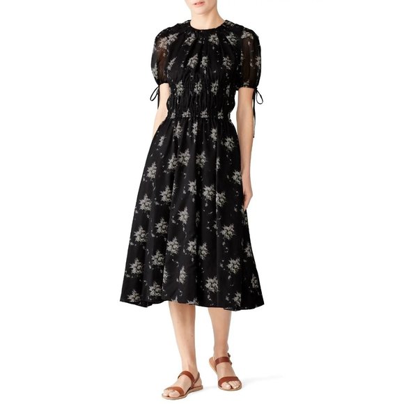 Brock Collection Dresses & Skirts - Brock Collection Orsolina Floral Midi Fit & Flare Dress Floral Size 4